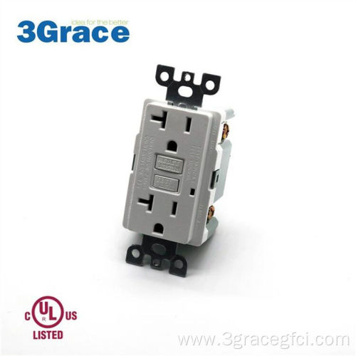American GFCI Receptacle Outlet With Led Indicator